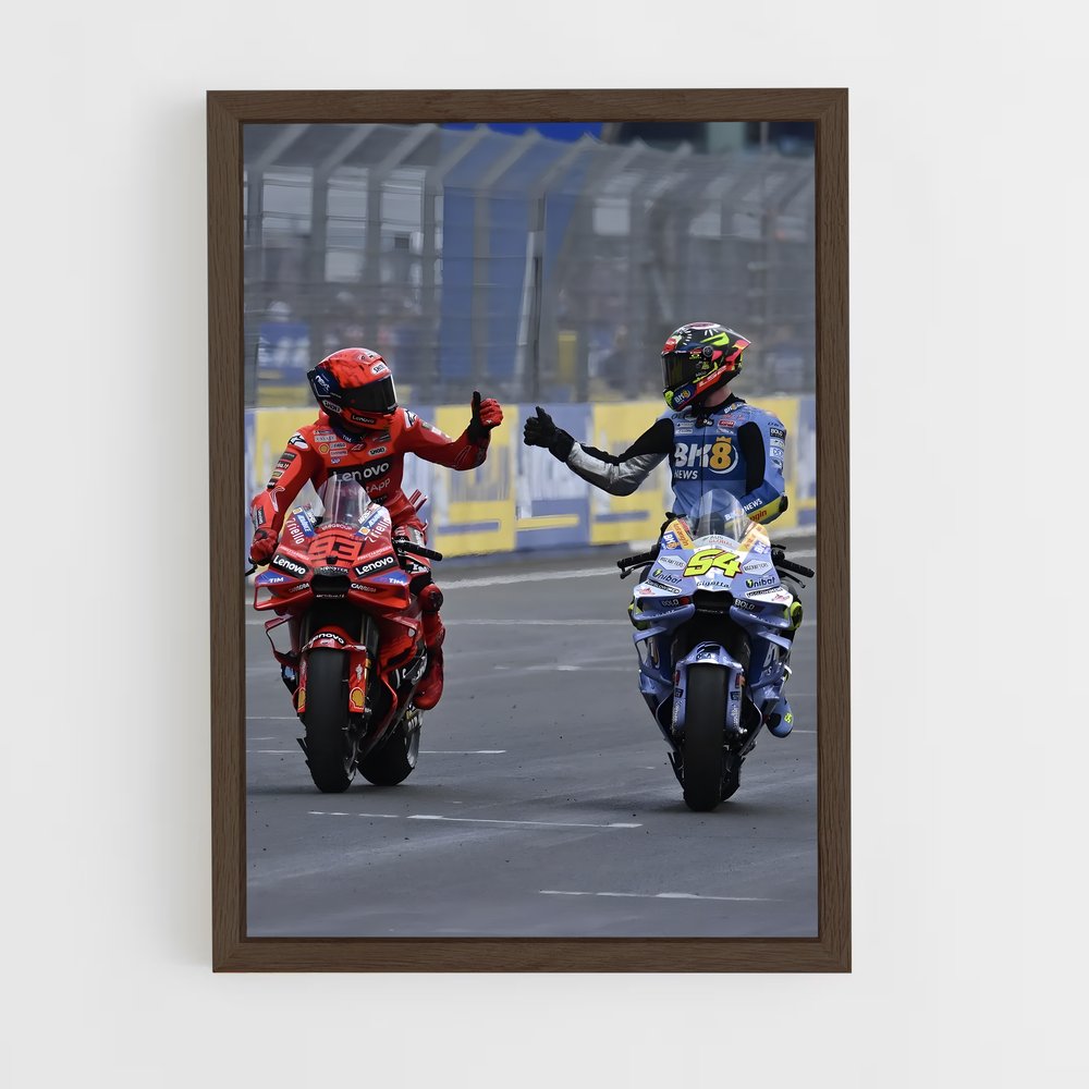 Poster énergique RS-GP MotoGP – affiche Aprilia (vue 5)
